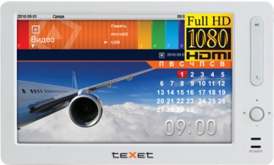 TeXet T-960HD – портативный медиаплеер