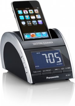 Panasonic RC-DC1 – радиочасы с док-станцией для iPod/iPhone