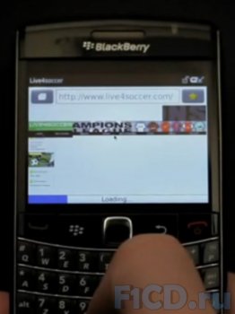 Браузер BlackBerry WebKit – превью на MWC 2010