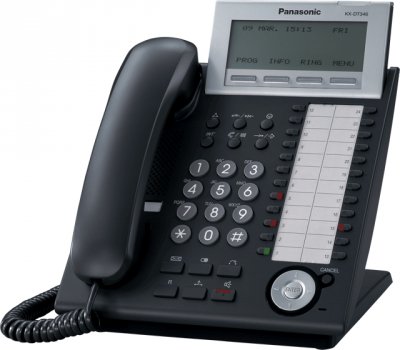 Новый дизайн системных телефонов Panasonic KX-DT300