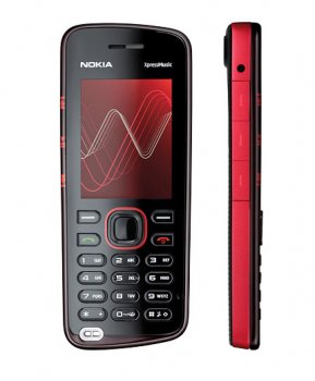 Nokia 5220 XpressMusic с ассиметричным дизайном