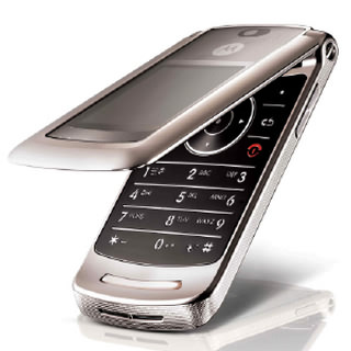 Motorola Silver-Pink RAZR2 новый телефон для рынка Кореи