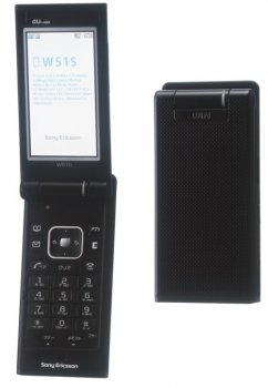 KDDI W51S – расклдадушка производства Sony Ericsson