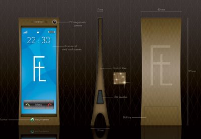 Sony Ericsson French Luxury: концептуальный телефон