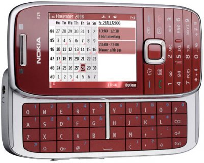 Nokia E75: новый смартфон с QWERTY-клавиатурой