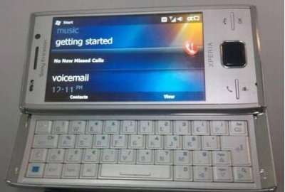 Sony Ericsson Xperia X2: первый новости