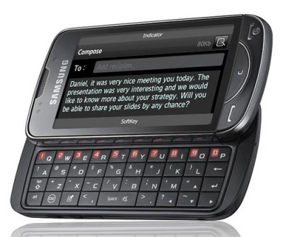 Официальный анонс Samsung OmniaPRO B7610