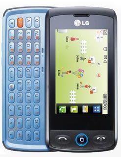 LG GT505 и LG GW5206: два телефона для социальных сетей