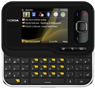 Nokia 6760 slide — новый смартфон