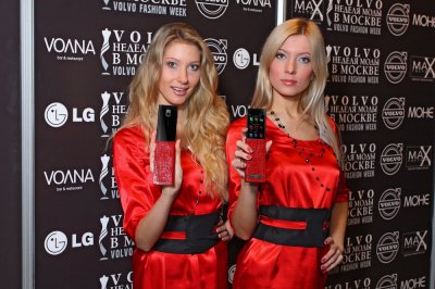 LG new Chocolate BL40 – телефон Недели моды в Москве