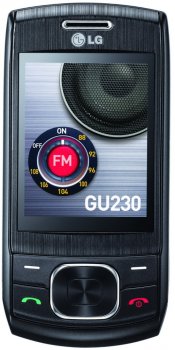 LG GU230 – новый слайдер