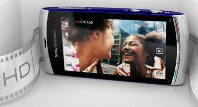Sony Ericsson Vivaz – эргономичный телефон