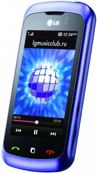 LG Clubby KM555e – молодежный телефон