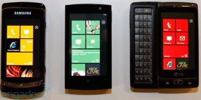 Windows Phone 7 Series: первые смартфоны