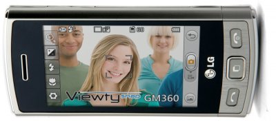 LG Viewty Snap (GM360i) – новый камерофон