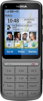 Nokia C3 Touch and Type – новый сенсорный телефон