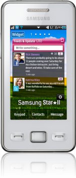 Samsung Star II – новый тачфон