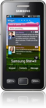 Samsung Star II – новый тачфон