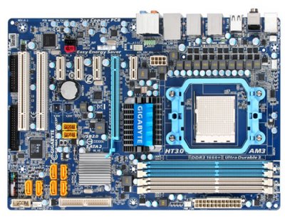 GIGABYTE анонсирует материнскую плату для CPU Phenom II