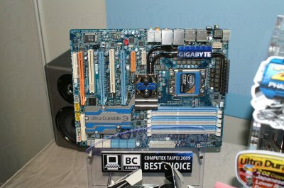 Computex 2009: многообразие материнских плат GIGABYTE