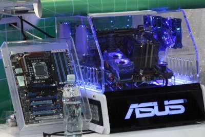 Первые фото ASUS P6X58 Premium: отличная плата!