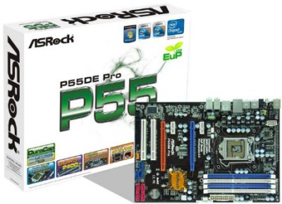 ASRock P55DE3 и P55DE3 Pro – новые материнские платы