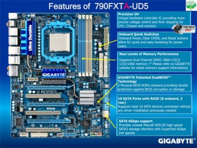 Готовы первые платы для AM3 с поддержкой USB 3.0 и SATA III