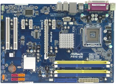 ASRock P41C-DE – материнская плата по доступной цене