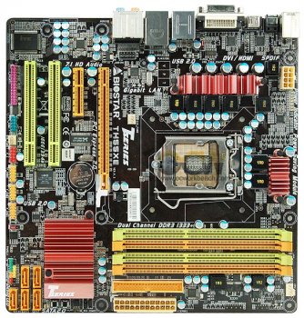 Biostar TH55 XE – материнская плата для новых CPU Intel