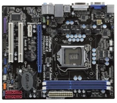 ASRock выпускает плату Micro-ATX H55