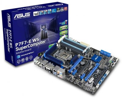 ASUS P7F7-E WS SuperComputer – серверная материнская плата