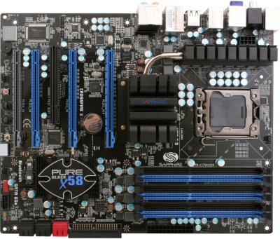 SAPPHIRE Pure Black X58 и P67 Hydra – новые материнские платы