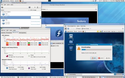Fedora 12 делает упор на сетевые возможности Linux