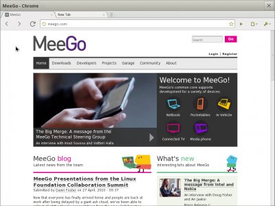 MeeGo набирает популярность
