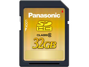 SDHC карта Panasonic ставит рекорд скорости