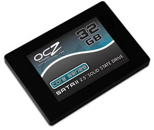 32 Гбайтные OCZ Core SATA II SSD теперь продаются за $99