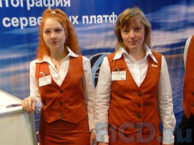 Booth-babes на Связь-Экспокомм и Навитех-Экспо 2009