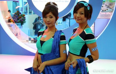 TOP 30 лучших девушек на Computex 2009!