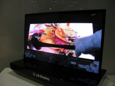 LG начинает произоводство 15-дюймовых AMOLED-телевизоров