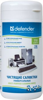 Defender CLN 30100 и CLN 30102 – салфетки для техники