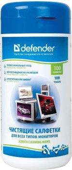 Defender CLN 30100 и CLN 30102 – салфетки для техники