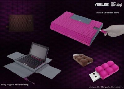 Студенты разработали периферию для ASUS Eee PC Seashell