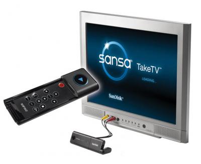 SanDisk показывают видео-плеер TakeTV