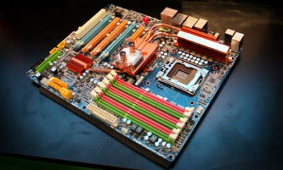 Gigabyte представила прототип системной платы для CPU Core i7