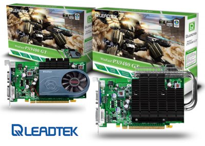 Leadtek начала производить видеокарты WinFast PX9400 GT