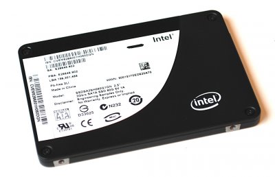 Intel выпустила 80 ГБ Intel X18-M и 160 ГБ Intel X25-M SSD