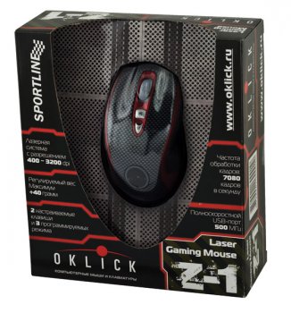 Oklick Z-1 – профессиональная игровая мышь