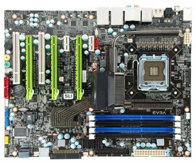 EVGA nForce 790i SLI FTW DIGITAL PWM поддерживает 3-Way-SLI