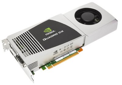 nVidia Quadro CX – видеокарта для Adobe Creative Suite 4