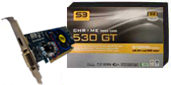 S3 Chrome 530 GT – энергоэкономичная видеокарта за $44,95